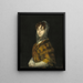 pani Sabasa García - Francisco de Goya — oprawiony obraz na ścianie