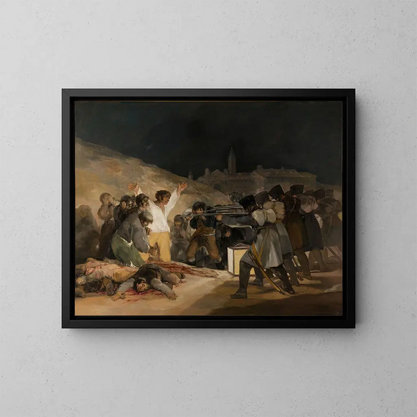 Le Troisième Mai 1808 - Francisco de Goya — oprawiony obraz na ścianie