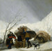 Scena zimowa - Francisco de Goya — widok dzieła