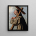 Świętego Diego z Alcalá - Francisco de Zurbarán — oprawiony obraz na ścianie