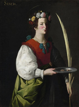 Francisco de Zurbarn - Saint Lucy.webp
