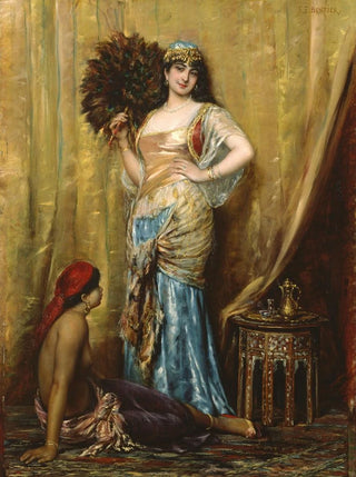 Kobiety z haremu - Francisque Édouard Bertier — widok dzieła