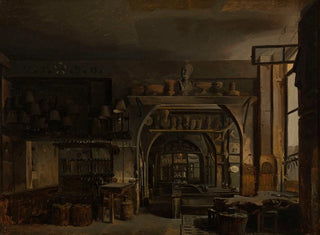Atelier złotnika Odiot 1763-1850 rue Saint-Honoré - François Barthélemy Augustin Desmoulins — widok dzieła