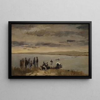 Frank Buchser - Passage at the Platte River.webp