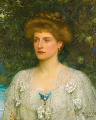 Frank Dicksee - Portrait Of Susannah Pearson.webp