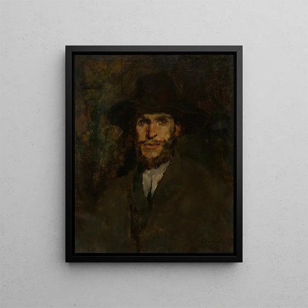 J. Frank Currier 1843-1909 - Frank Duveneck — oprawiony obraz na ścianie