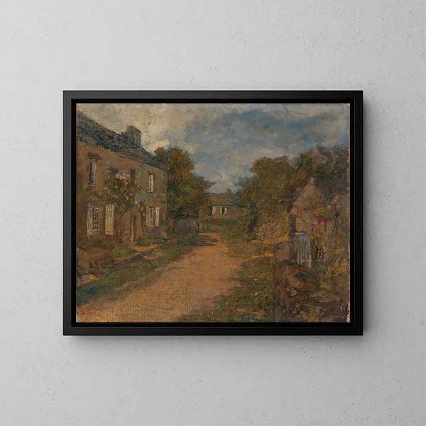 Maison de Millet - Frank Edwin Scott — oprawiony obraz na ścianie