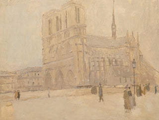 Frank Edwin Scott - Notre Dame in Winter.webp