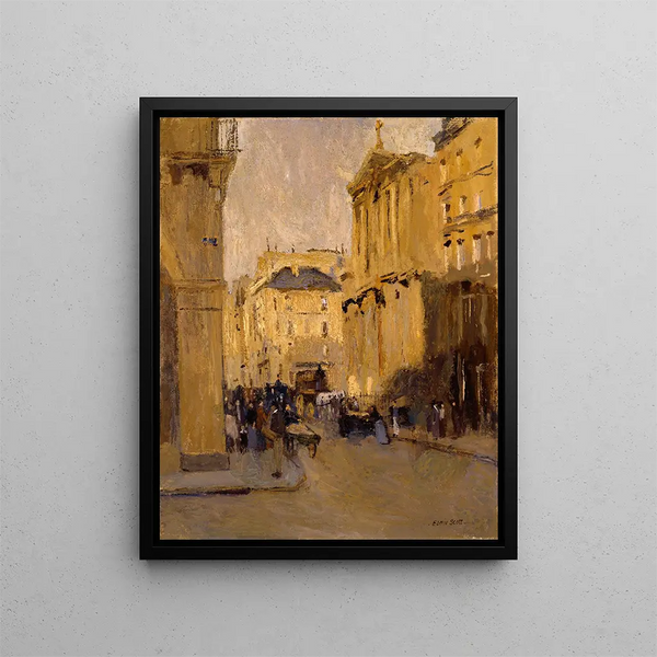 Saint-Roch Rue Saint-Honoré - Frank Edwin Scott — oprawiony obraz na ścianie