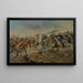 Charge de la septième cavalerie - Frank Feller — oprawiony obraz na ścianie