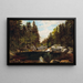 Basen z szmaragdową wodą niedaleko Glen House, New Hampshire - Frank Henry Shapleigh — oprawiony obraz na ścianie
