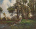 Figures se baignant dans un ruisseau - Frank Hutton Shill — widok dzieła