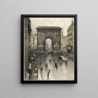 Frank Myers Boggs - La porte SaintDenis.webp