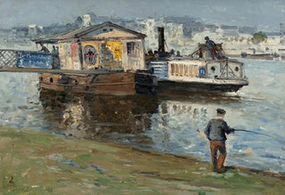 Frank Myers Boggs - Lembarcadere sur la Seine.webp