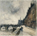 Quai de Béthune et pont de la Tournelle - Frank Myers Boggs — widok dzieła
