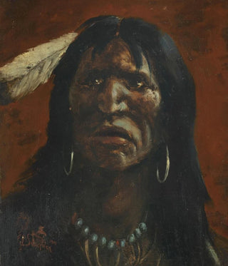 Tête d'Apache - Frank Paul Sauerwein — widok dzieła