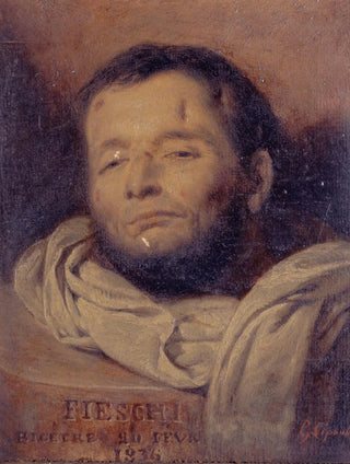 FranoisGabrielGuillaume Lpaulle - Tte de Giuseppe Fieschi 17901836 aprs son excution.webp