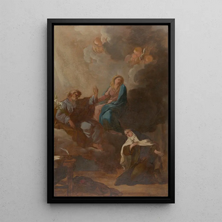FranoisGuillaume Mnageot - The Virgin Placing St Teresa of Avila Under the Protection of St Joseph.webp
