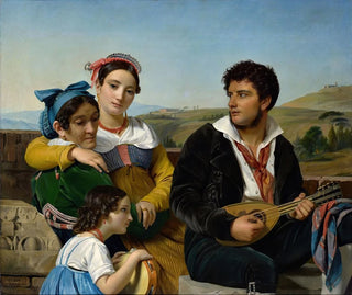 Grupa muzyczna - François-Joseph Navez — widok dzieła