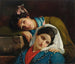dwóch Włosek - François-Joseph Navez — widok dzieła