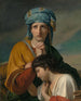Agar w pustyni - François-Joseph Navez — widok dzieła
