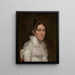 Portret Lady Huart Chappel - François-Joseph Navez — oprawiony obraz na ścianie