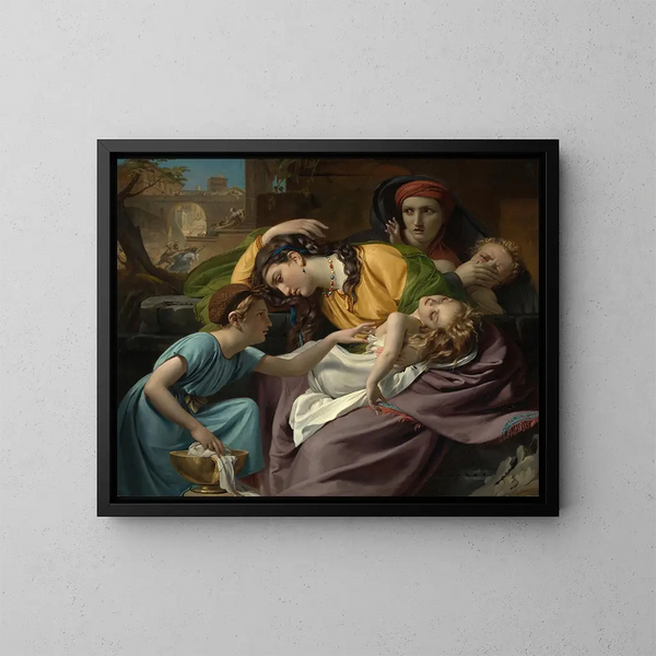 Le Massacre des Innocents - François-Joseph Navez — oprawiony obraz na ścianie
