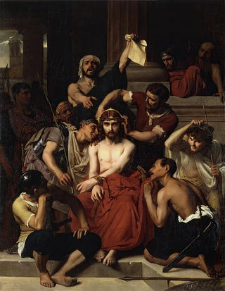 Jezus w kwaterze głównej - François-Léon Benouville — widok dzieła