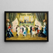 Le bal masqué - François-Louis Picard — oprawiony obraz na ścianie