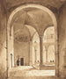 Un cloître - François-Marius Granet — widok dzieła