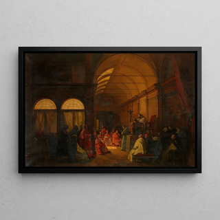 FranoisMarius Granet - Before the Conclave.webp