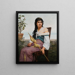Franois Alfred Delobbe - La Fileuse.webp