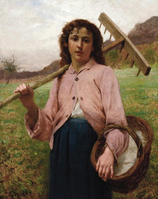 Franois Alfred Delobbe - Return from the Fields.webp