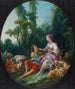 Pensent-ils au raisin ? Pensent-ils au raisin - François Boucher — widok dzieła