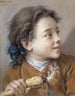 Chłopiec z marchewką - François Boucher — widok dzieła