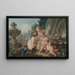 Cupidons en conspiration - François Boucher — oprawiony obraz na ścianie