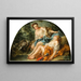 Nymphes chasseresses - François Boucher — oprawiony obraz na ścianie