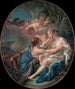 Jowisza pod postaciami Diany i Kallisto - François Boucher — widok dzieła