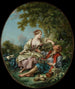 Les Sabots - François Boucher — widok dzieła