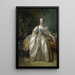 Madame Bergeret - François Boucher — oprawiony obraz na ścianie