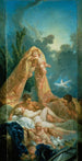 Mars i Wenus zaskoczonych przez Wulkana - François Boucher — widok dzieła