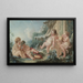 Muzyka i taniec - François Boucher — oprawiony obraz na ścianie
