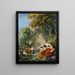 Czytanie listu - François Boucher — oprawiony obraz na ścianie