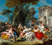 Łowcy ptaków - François Boucher — widok dzieła
