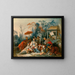 Le jardin chinois - François Boucher — oprawiony obraz na ścianie