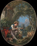 L'envoi du messager - François Boucher — widok dzieła
