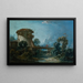 Le pigeonnier - François Boucher — oprawiony obraz na ścianie