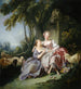 La lettre d'amour - François Boucher — widok dzieła