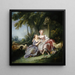 La lettre d'amour - François Boucher — oprawiony obraz na ścianie