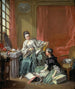 La modistka - François Boucher — widok dzieła